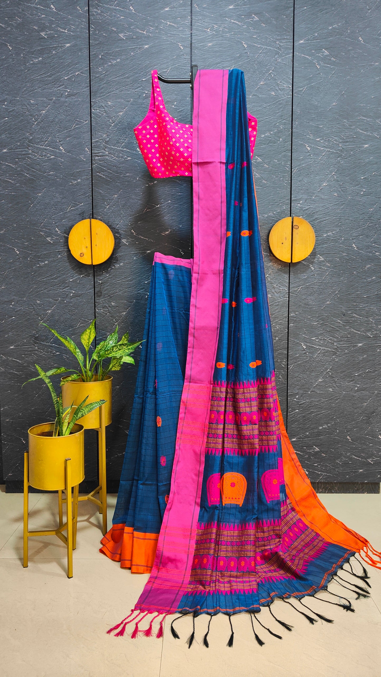 Premium Khadi Cotton Saree
