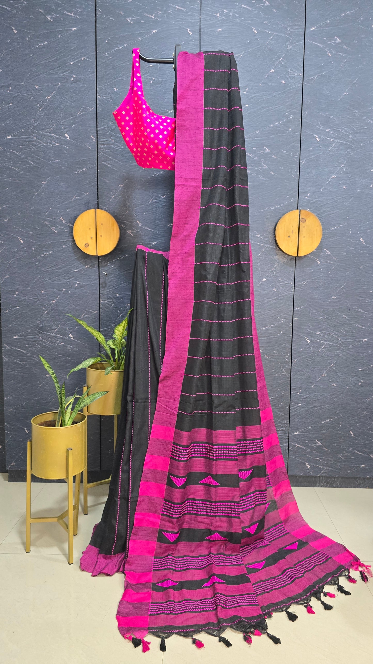 Pure Cotton Handloom Saree