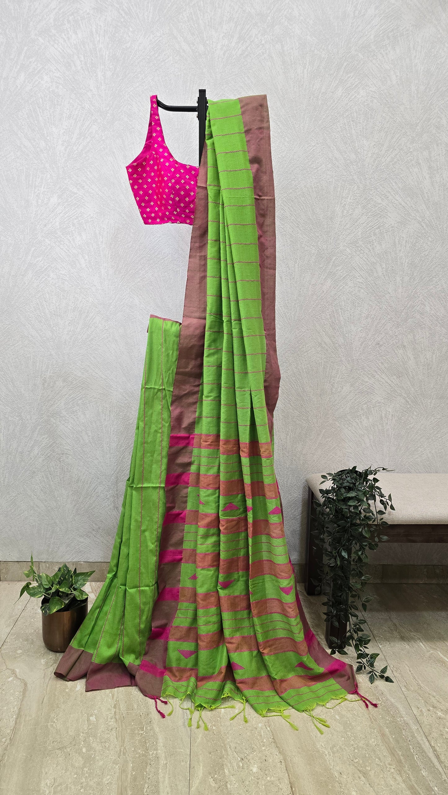 Pure Cotton Handoom Saree