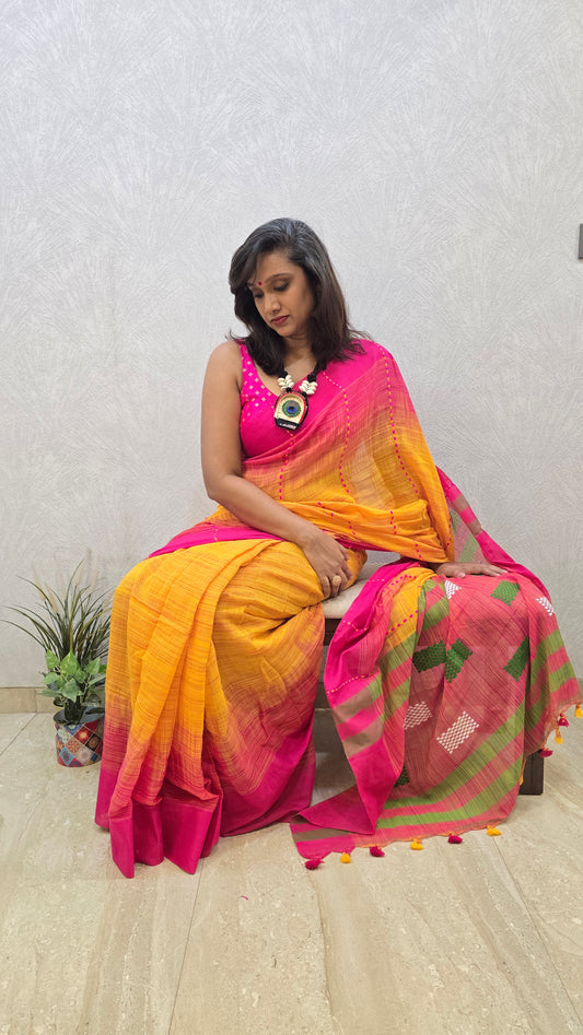 Cotton Cherawool Saree