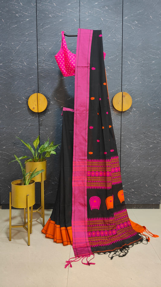 Premium Khadi Cotton Saree
