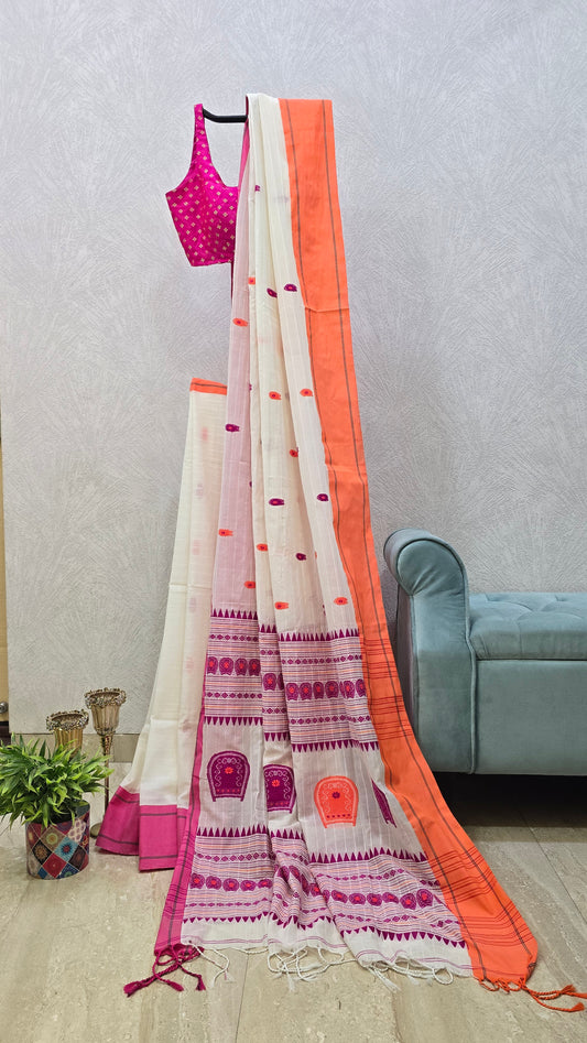 Premium Khadi Cotton Saree
