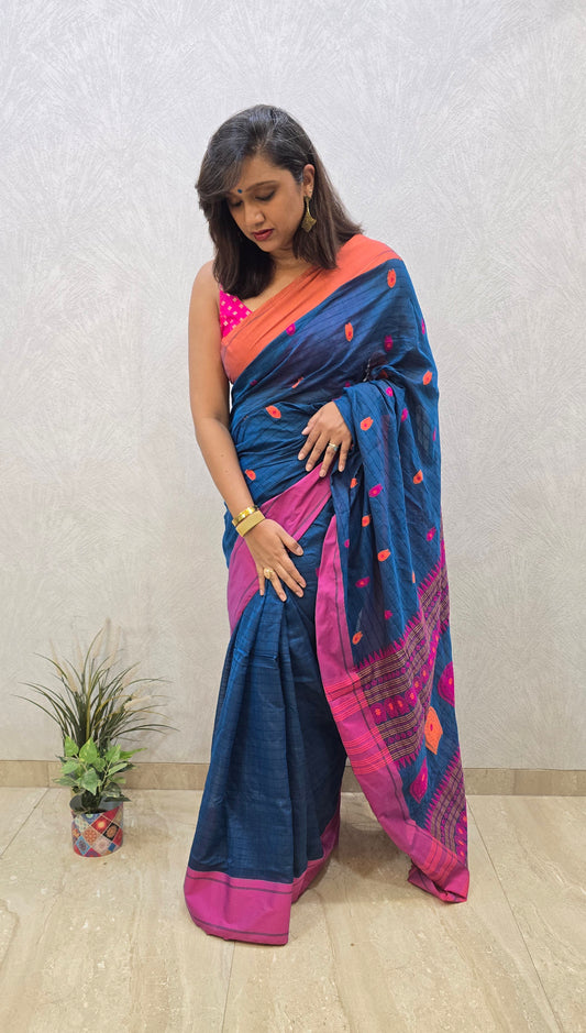 Premium Khadi Cotton Saree
