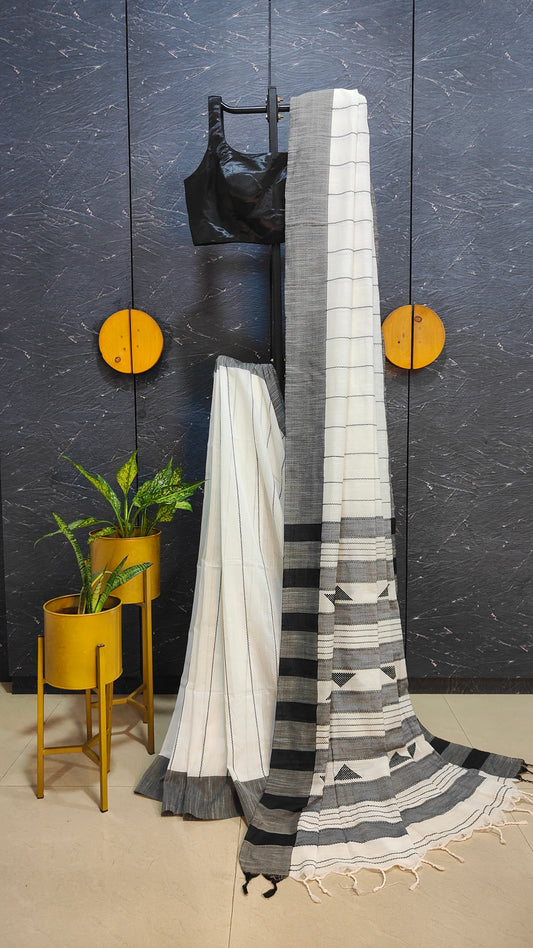 Pure Cotton Handloom Saree