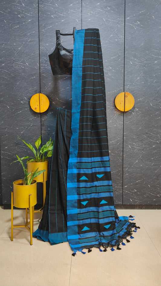 Pure Cotton Handloom Saree