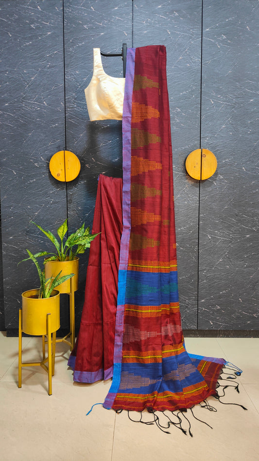 Pure Cotton Handloom Saree
