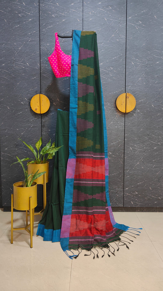 Pure Cotton Handloom Saree
