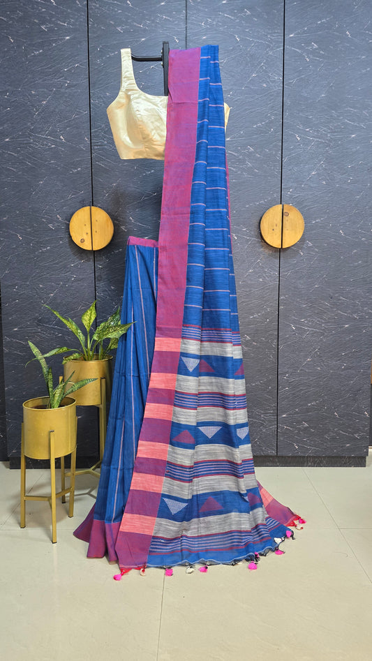 Pure Cotton Handloom Saree