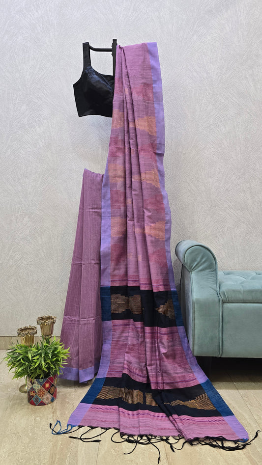 Pure Cotton Handloom Saree