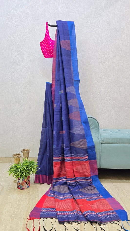 Pure Cotton Handloom Saree