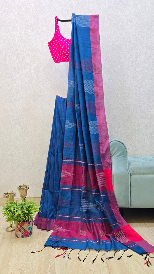 Pure Cotton Handloom Saree