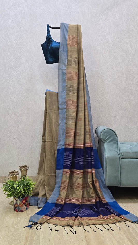 Pure Cotton Handloom Saree