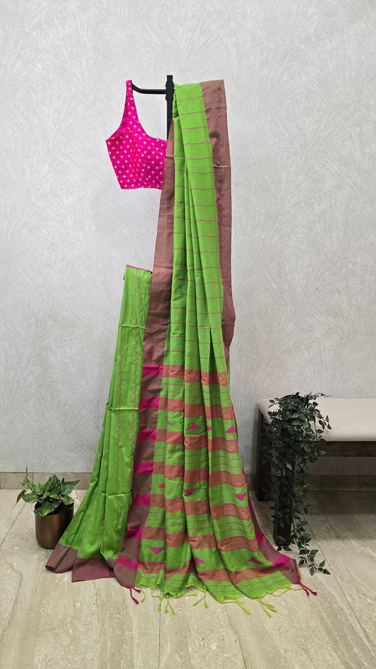 Pure Cotton Handoom Saree